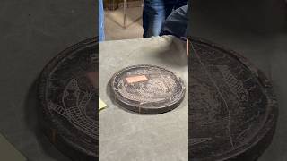 Native artifact of unknown origin sold at auction.
