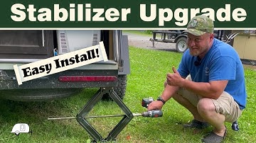 RV stabilizer upgrade | Replace jacks