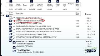 Understanding Your Bill