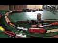 Three HO Gauge Engines on Side by Side Loops