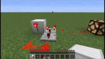 Minecraft Redstone Tutorial - Compact Pistonless T flip flop