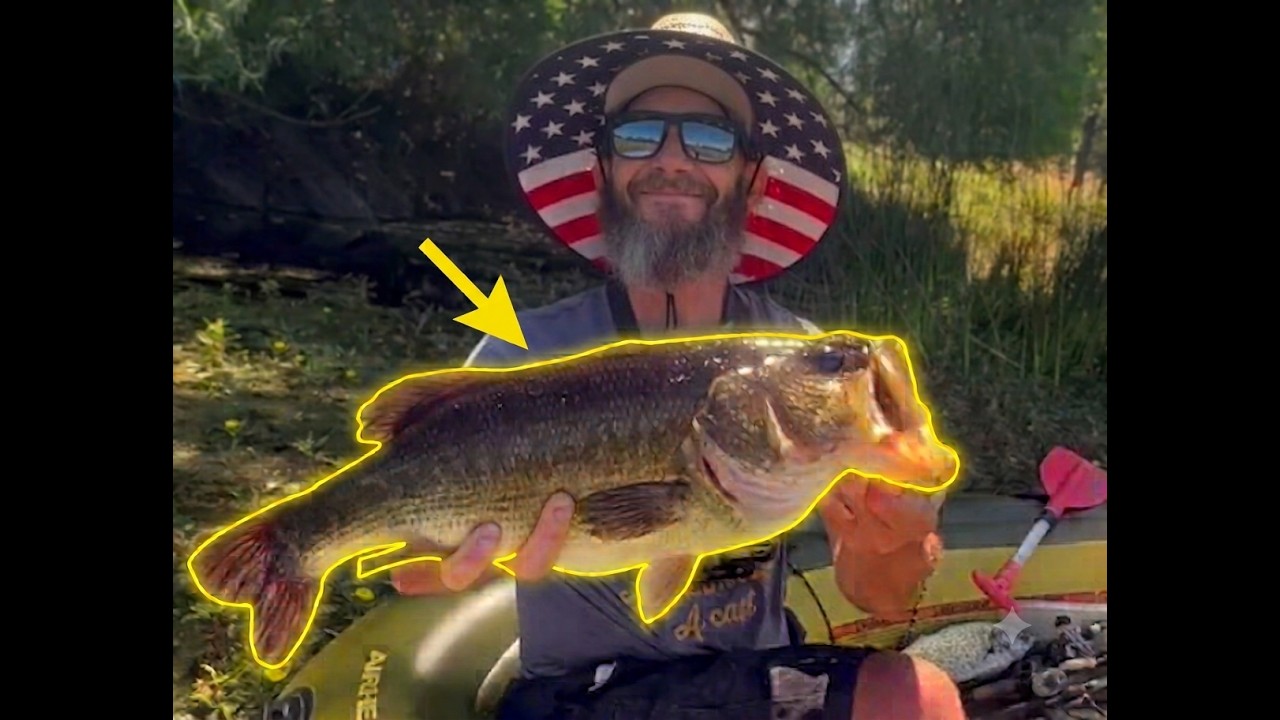 Fishing shade pockets for big summer bass