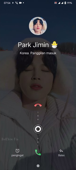 Jimin BTS Telepon Halu | Ringtone Jimin BTS | Fake Call Jimin BTS