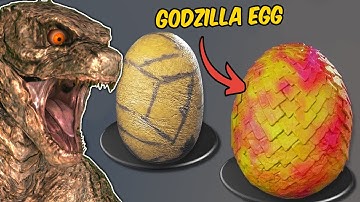 Reacting To Godzilla Egg Size Comparison!