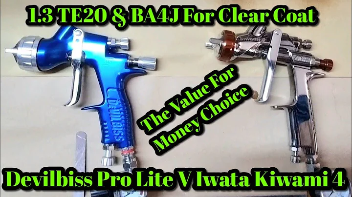 Iwata Kiwami 4 v Devilbiss Tekna Gti Pro Lite For ...