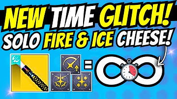 SOLO Fire & Ice Infinite TIME Glitch! How to Get Praxic Blade CATALYSTS Guide! Destiny 2 Renegades