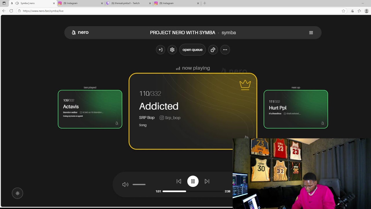 Symba - listen to my demo - " LIVE STREAM " episode 2