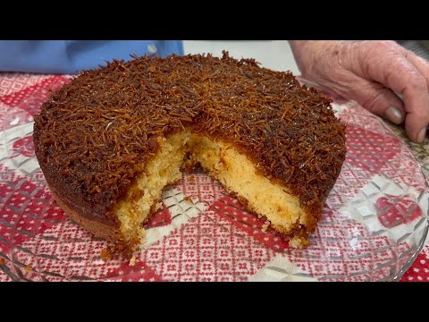 BOLO COCADA DE DAR ÁGUA NA BOCA