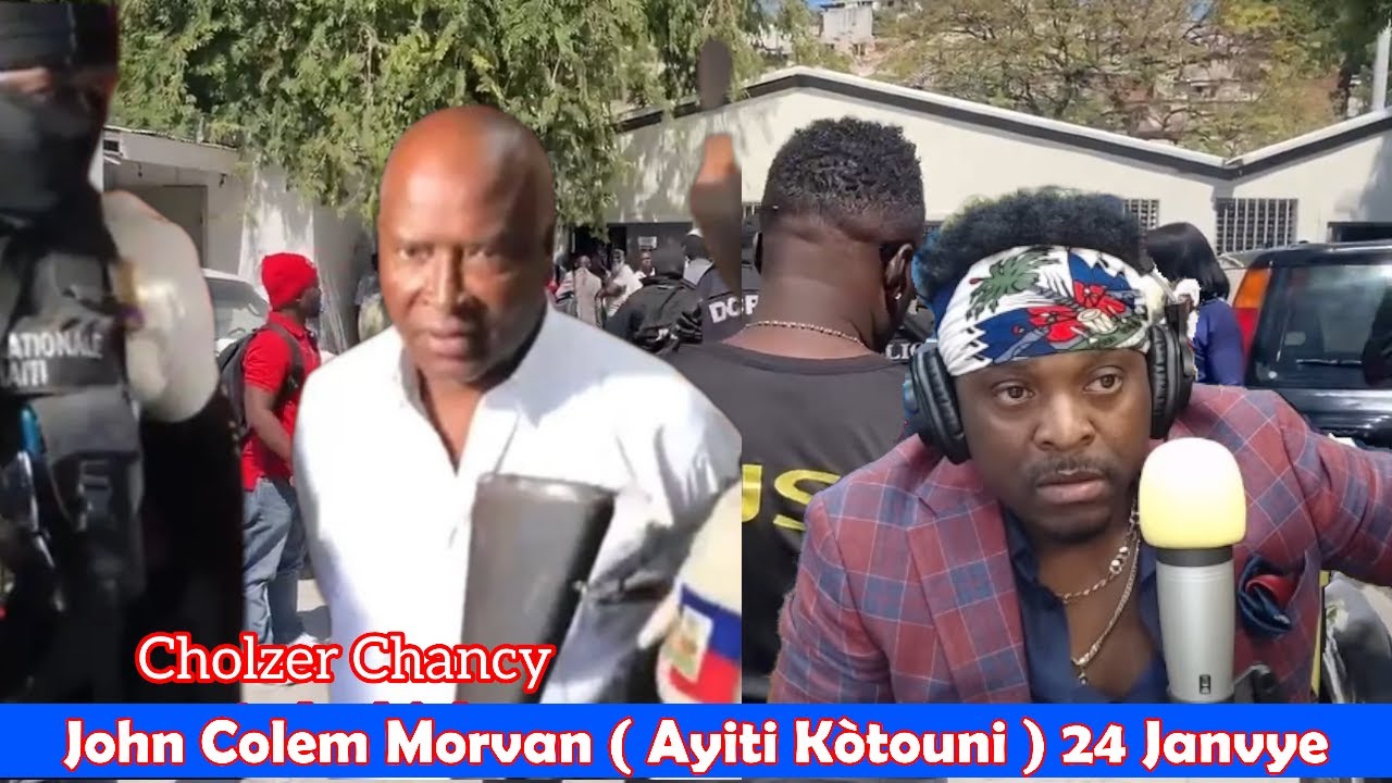 🔴 John Colem Morvan ( Ayiti Kòtouni ) Mèkredi 24 Janvye 2024 YouTube