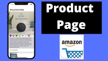 Swift: Amazon Like Product Page (2021, Swift 5, Xcode 12, Composition) - iOS Development