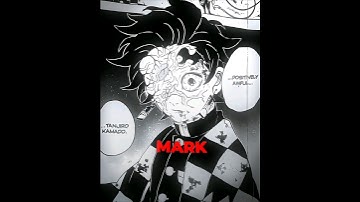Yoriichi mark | Demon slayer manga edit