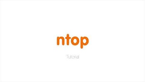 ntopng Network Infrastructure Monitoring