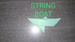 How To Make A String Boat