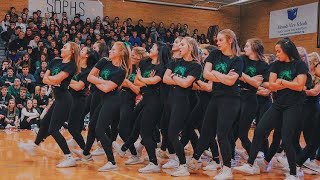 MOUNDS VIEW HIGH SCHOOL PEP RALLY GUY V GIRL DANCE 2019