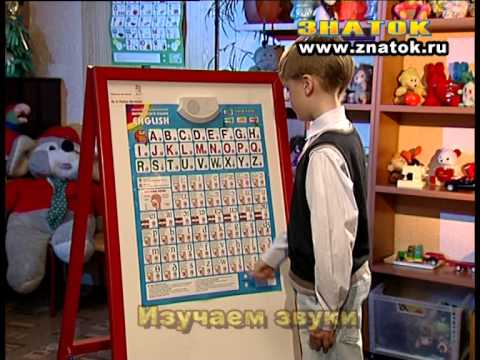 Звуковой плакат "Английский язык"