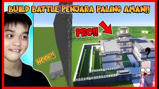 ATUN & MOMON BUILD BATTLE PENJARA PALING AMAN DI MINECRAFT !! Feat @sapipurba Minecraft