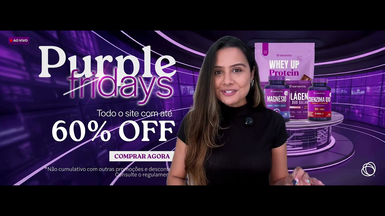 Todo o site com até 60% OFF na Purple Friday!