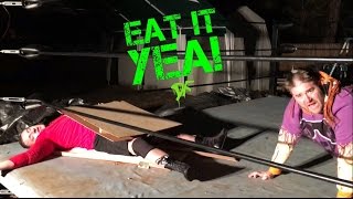 RUSSIAN SPEARED THROUGH WOODEN DOOR! GTS SUPERCARD PPV MAIN EVENT w/ 3 WRESTLING MATCHES!!