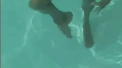 Water Aerobics Exercises : How to Perform Touching...