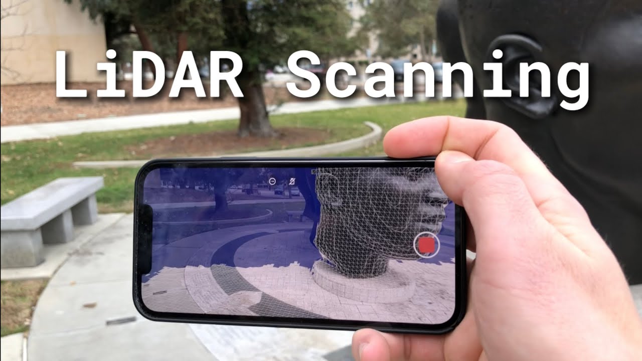 How to LiDAR scan -- crazy iphone 12 pro trick - YouTube