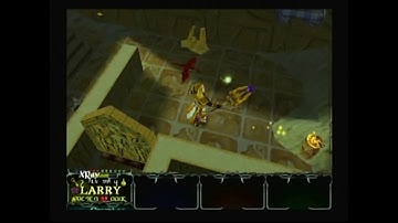 Gauntlet Dark Legacy - Yellow Wizard in Desert Lands