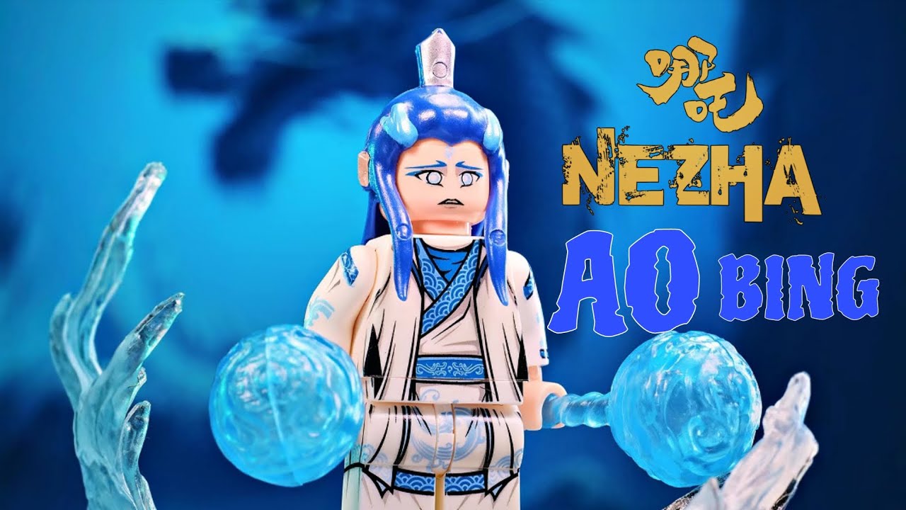 LEGO AO BING 敖丙 哪吒 太子 MINIFIGURE | T59002 | LEGO UNOFFICIAL #哪吒太子 ...