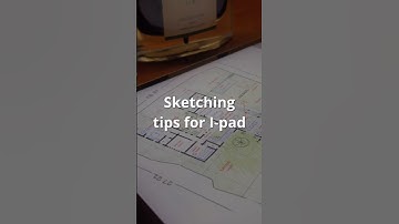Architecture Sketching tips for I-pad | Autodesk Sketchbook | #sketch #trending #shorts #drawing