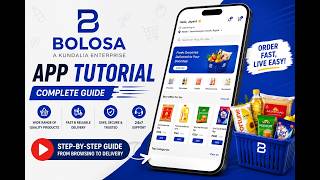 Bolosa App Tutorial | Complete Guide to Order Groceries Online screenshot 2
