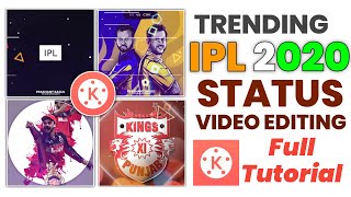 IPL 2020 Video Editing In Kinemaster | Ipl Status Editing 2020 | Mumbai Indians Status | Csk Status screenshot 3