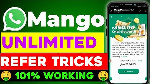 Ai Mango Unlimited Refer Trick 2025 | Ai Mango Unlimited Refer Trick 100% Work | GoShare second app
