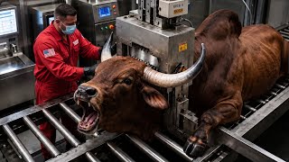 Inside the Brahman Bull Horn Processing Factory | From Brahman Bull Horns to Luxury Horn Products