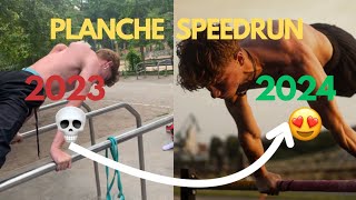 THE FASTEST PLANCHE PROGRESS EVER! CRAZY 1.5 Years Transformation