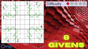 A Sudoku With Only 8 Given Digits