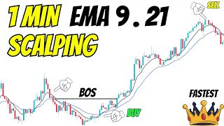 1 Minute Scalping Strategy That Actually Works With EMA 9.21