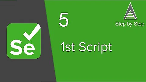 Selenium Beginner Tutorial 5 - How to write first Selenium script (java) - 5 Easy Steps