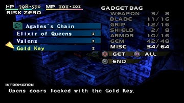 Vagrant Story Guide Where To Get Gold Key (English - No Commentary)