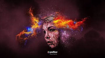 Drift in space Digital art in Photoshop Psdbox