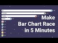 How to make bar chart race  tutorial