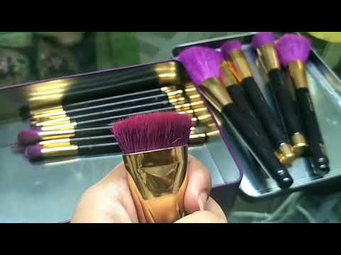 How to use Odbo make-up brushes review by...(jannat)