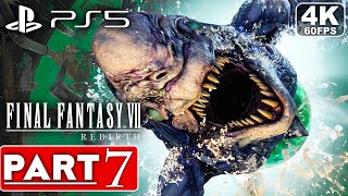 FINAL FANTASY 7 REBIRTH Gameplay Walkthrough Part 7 FULL GAME [4K 60FPS PS5] - No Commentary