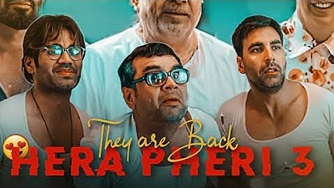 Hera Pheri 3 Edit | Snap x Hera Pheri 3 | Akshay Kumar Edit | Hera Pheri 3 Trailer
