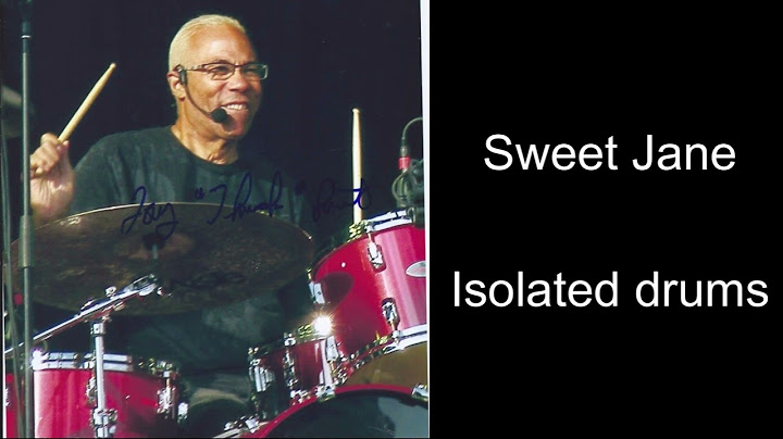 Sweet Jane Drums version - Drums performance video thumbnail