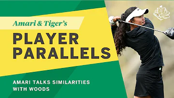 Amari Avery and Tiger Woods: Player Parallels