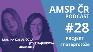 Podcast AMSP ČR #28 k projektu RNP2021, McDonald's jako inspirace pro všechny restaurace