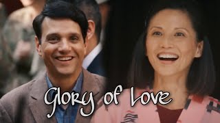 Daniel and Kumiko (Cobra Kai S3/KK2) Tribute - Glory of Love Resimi