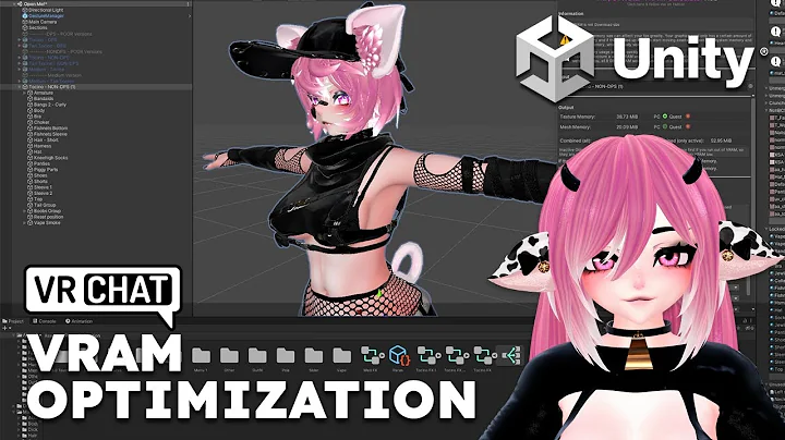 How to Optimize VRChat Avatars Using Only Unity