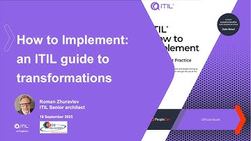 How to Implement: An ITIL Guide to Transformations