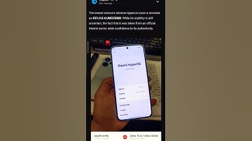 Xiaomi 13’s HyperOS update #shorts #viral #trending #youtubeshorts #hyperos #subscribe #video