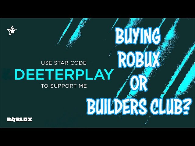 New Roblox Creator Codes Help Support By Using Code Deeterplay When Buying Robux Or Bc Youtube - roblox creator help