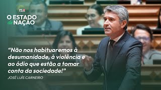 "Não nos habituaremos à desumanidade, à violência e ao ódio que estão a tomar conta da sociedade!"